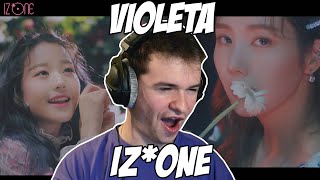 IZ*ONE (아이즈원) - Violeta (비올레타) MV + Dance Practice | REACTION