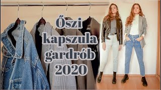 Őszi kapszula gardróbom+8 összeállítás/Alap darabok őszre