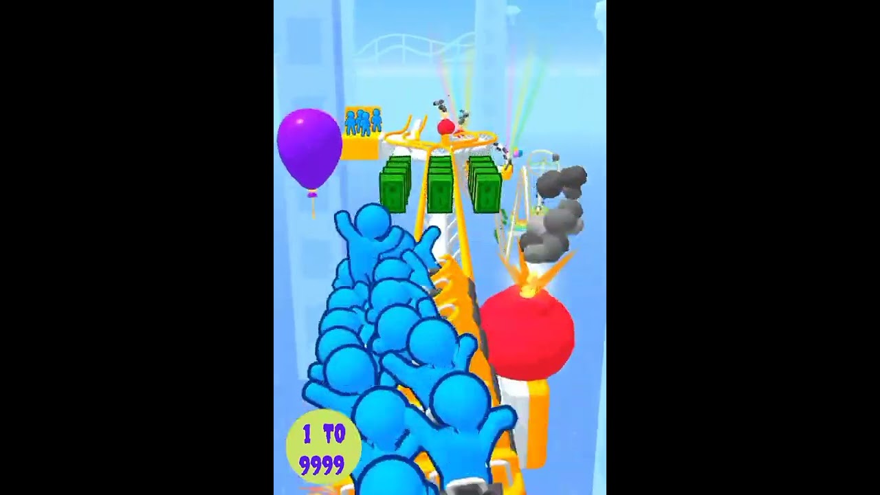 Runner Coaster Android Gameplay All Levels 