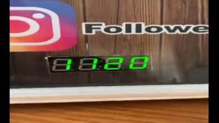 Instagram Follower Frame Tracker WiFi Setup Demo screenshot 5