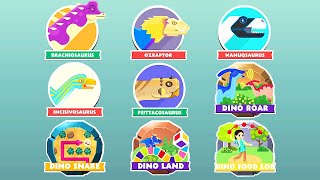 Dino Dana World: 5 Species + 4 Mini Games | Eftsei Gaming