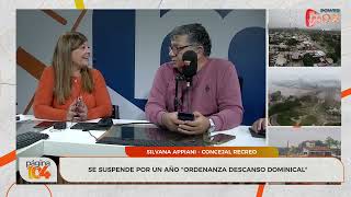 SILVANA APPIANI CONCEJAL RECREO pedido informes "CENTROS DE SALUD" y "ORDENANZA DESCANSO DOMINICAL"