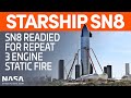 SpaceX Boca Chica - Starship SN8 Static Fire preps - Future Starships amass