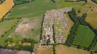 Luftaufnahme Hörnerfest 2023