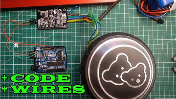 BLDS hoverboard motor control via Arduino and QS-910 JYQD driver + CODE + WIRES