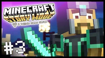 Minecraft: Story Mode - Episode 1 - The Order of the Stone - Part 3 (FACECAM)