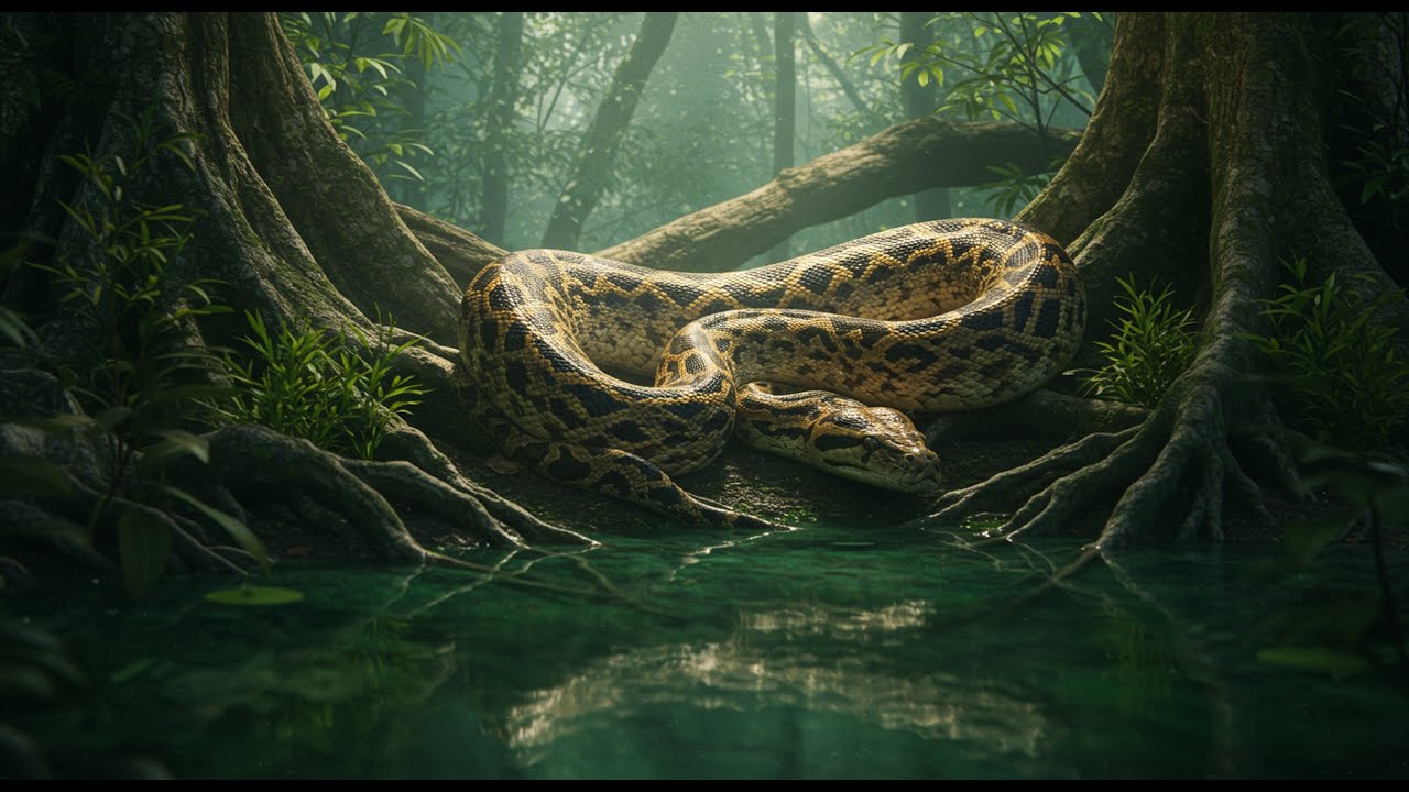 Part 6 - Jungle Haven Survivor | Alone Girl and Lynx Escape Ancient Jungle Python on Wild Island