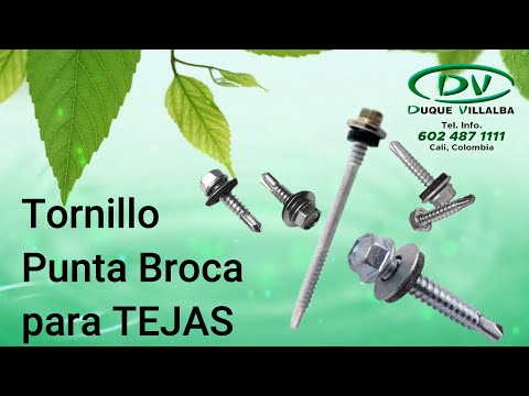 Tornillo para Tejas Punta Broca