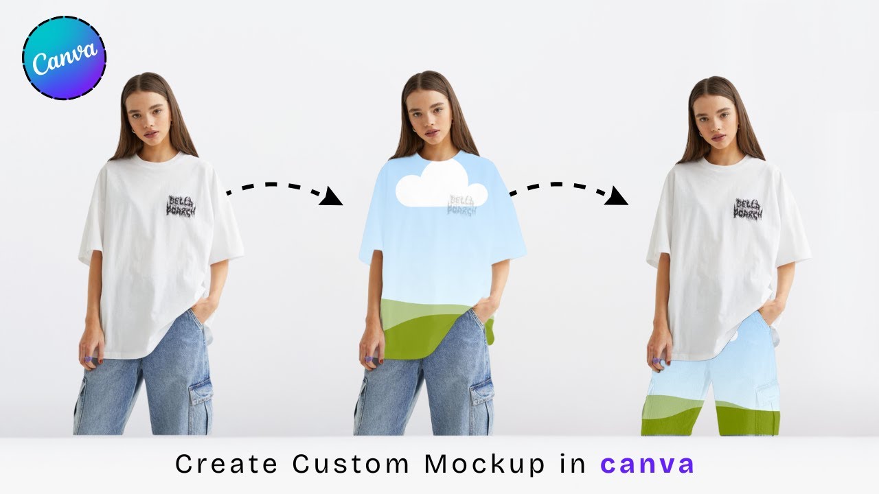 Create AMAZING Custom Mockups in Canva with ZERO Design Experience