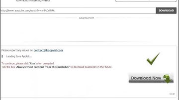 how to download youtube videos using KEEPVID