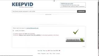 how to download youtube videos using KEEPVID