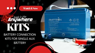 Single Auxiliary Battery Kit Overview & Setup | Ready to Drive Anywhere Kits