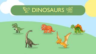 Learn Dinosaurs for Kids! 🦖 T-Rex Tour, Fun Facts & Quiz | Jiggly Beans
