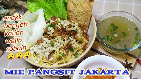 Thumbnail of RESEP DAN CARA MEMBUAT MIE PANGSIT JAKARTA - MANTAP HAULEKK BANGETT