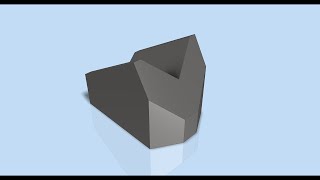 THE V BLOCK EXAMPLE USING INVENTOR