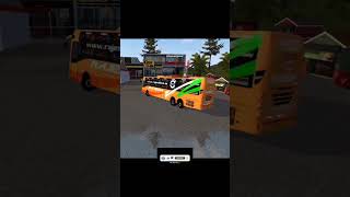 VOLVO BUS EMERGENCY BRAKE TESTING!!!!  BUSSID-MOD #shorts screenshot 3