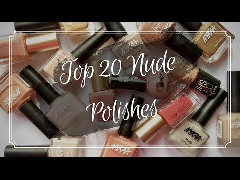 Top 20 Nude Nail Polishes in India (For all Skin Tones) (Hindi) | Ankita Swarnkar