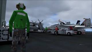 Carrier Landing Tutorial - FSX [VRS Superhornet]