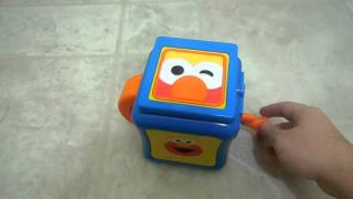 Sesame Street Elmo Jack in the Box Toy Video ~ Where's Elmo? Surprise! Peek a Boo!  Elmo Sees You!