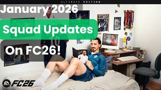 How To Apply The Latest January 2026 Squad Updates On Fc26?