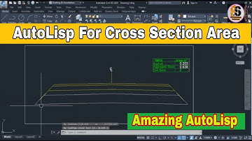 AutoLisp for cross section | how to calculate cross section area in autocad.
