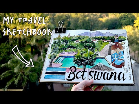Sketchbook Tour 2025 | Travel & Urban Sketching Adventures