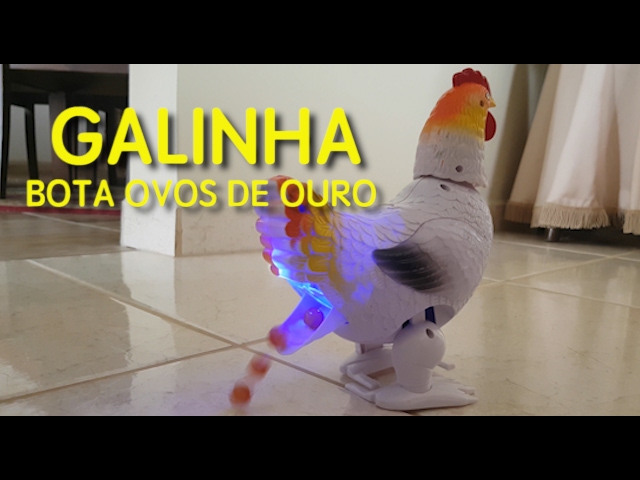 Canal ToyKids Joga Jogo da Galinha Que Bota Ovo 