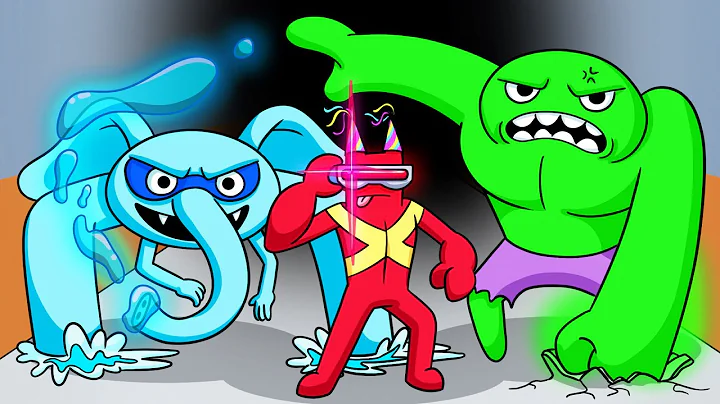 GARTEN of BANBAN: Epic Cartoon Animation with Superheroes!