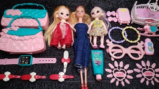 9 Minutes Satisfying with Barbie and BJD Baby Girl Fashion Sets |ASMR
