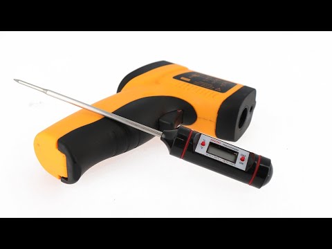 Vidéo: Thermomètre électronique avec sonde à eau : description