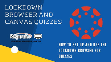 Lockdown Browser Canvas Quizzes