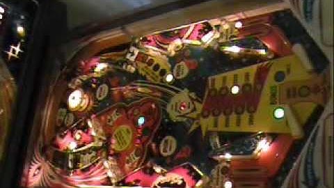 Classic 1978 Stern Stars Pinball Machine in action