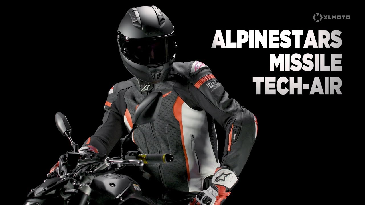 Alpinestars Missile Tech-Air MC Leather Jacket