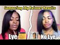 Comparing My Relaxer Results: LYE VS NO LYE RELAXERS| Am I Switching to NO LYE RELAXERS? #relaxers