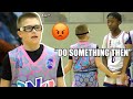 COLTON CLEVENGER WANTS ALL THE SMOKE!! 6th Grade AAU Game Gets PHYSICAL!