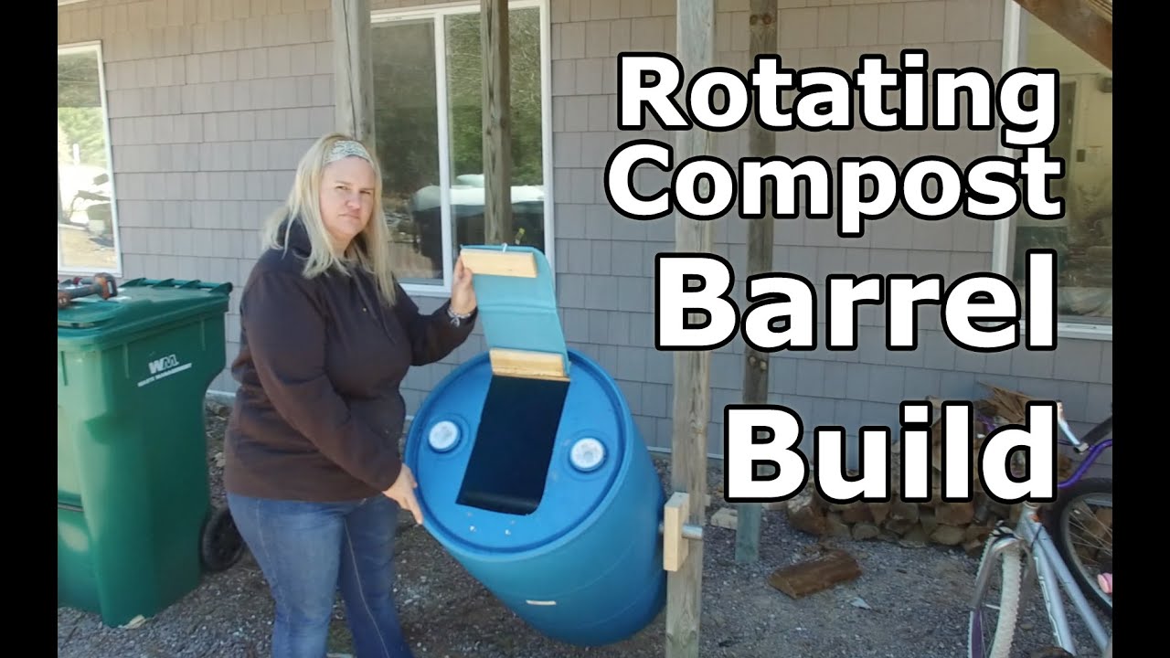 Build Rotating Compost Bin