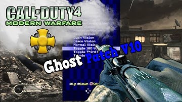 COD 4 GHOST Patch V10 Mod Menu w/Download PS3