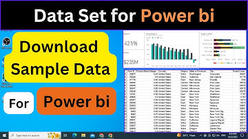 How to download DATASETS for Power BI training | How to get Dataset for power bi practice in 2023