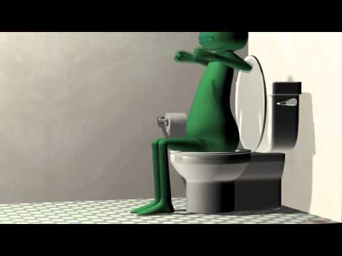 3D Animation: Toilet