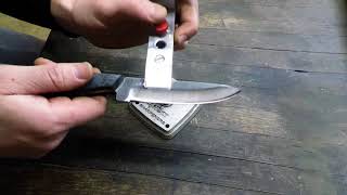 Lansky Sharpening with Diamond Hones