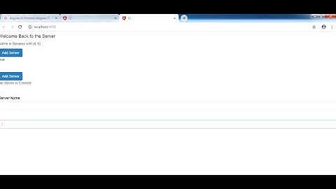 Angular 6 Lesson 11, Two Way Binding with ngModel