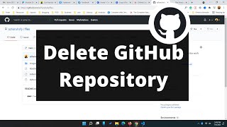 How to Delete a Repository in Github