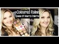 COLOURED RAINE &#39;QUEEN OF HEARTS&#39; PALETTE | LOOK + SWATCHES