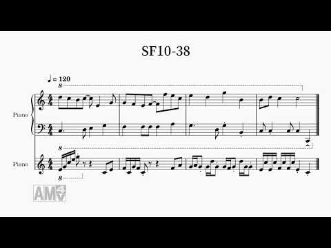 【ピアノアレンジ】発車メロディ「SF10-38」