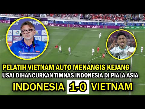 🔵 YES ALHAMDULILAH ‼️ Hasil Timnas Indonesia Vs Vietnam di Piala Asia 2023, Shin Tae Yong Luar Biasa