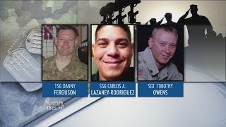 Families and friends mourn loss of 3 soldiers killed at Fort Hood
