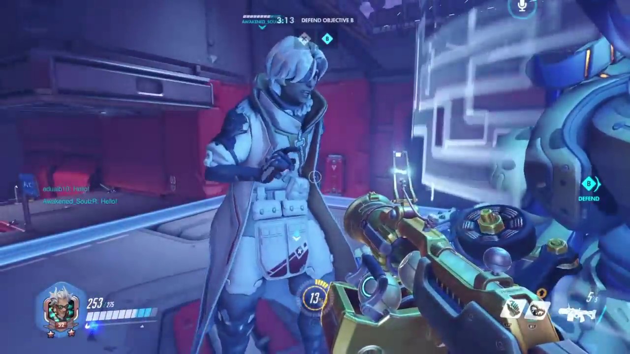 Overwatch PS4: Junkrat vs The OR-15 Bots