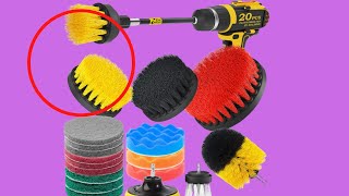 SIKAT KEPALA MATA BOR SIKAT BUSA LISTRIK GOSOK POLES PEMBERSIH LANTAI KERAMIK PORSELEN PORCELAIN CLOSET KLOSET KAMAR MANDI HEAD DRILL BRUSH CLEANING