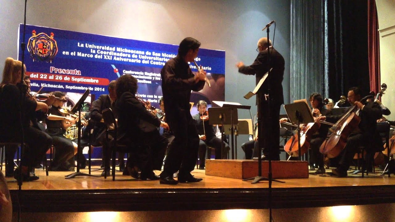 Romberg flute concerto lll mov Carlos Enríquez YouTube