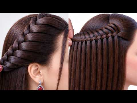 Beautiful Different Hairstyle For Girls | Trendy Hair Design | Hairstyle For Karwa Chauth